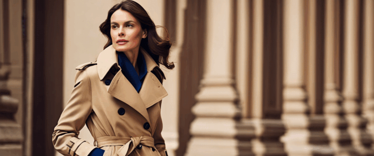 Histoire et évolution du trench beige : élégance intemporelle pour femmes