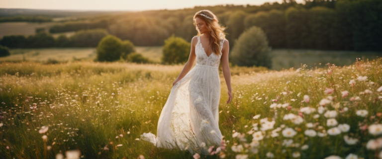 Mariage Bohème Robe : Top 30 Modèles Tendance